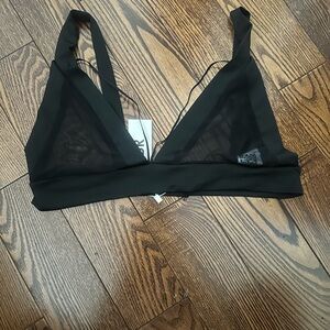 CBR Black Mesh Bralette